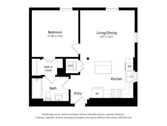 Floorplan - Upper Post Flats
