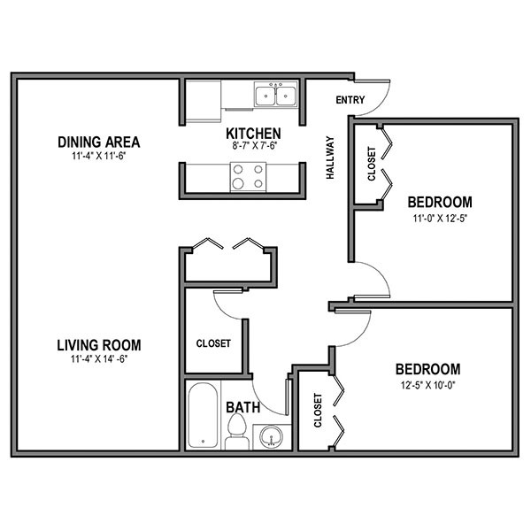 Floorplan - Walnut on the Park