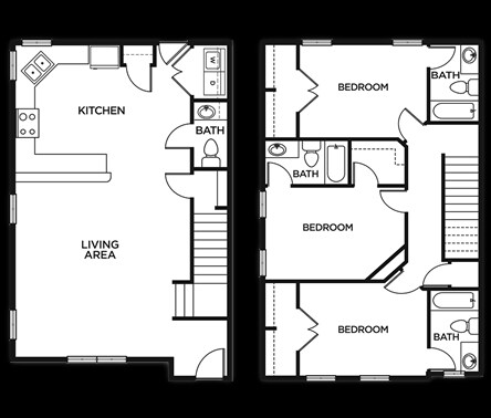 3BR/3.5BA - The Villas at Riverbend