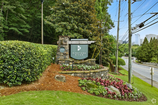 Kinstone River Community Sign - Kinstone River Apartments