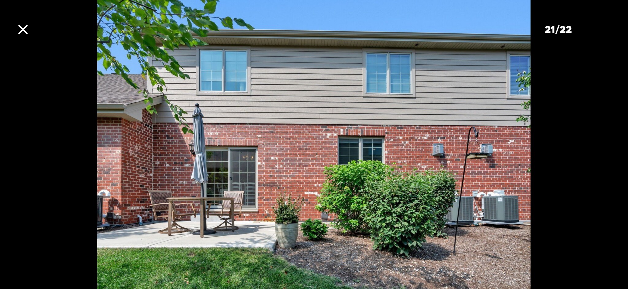 backyard view - 14956 S Preserve Dr