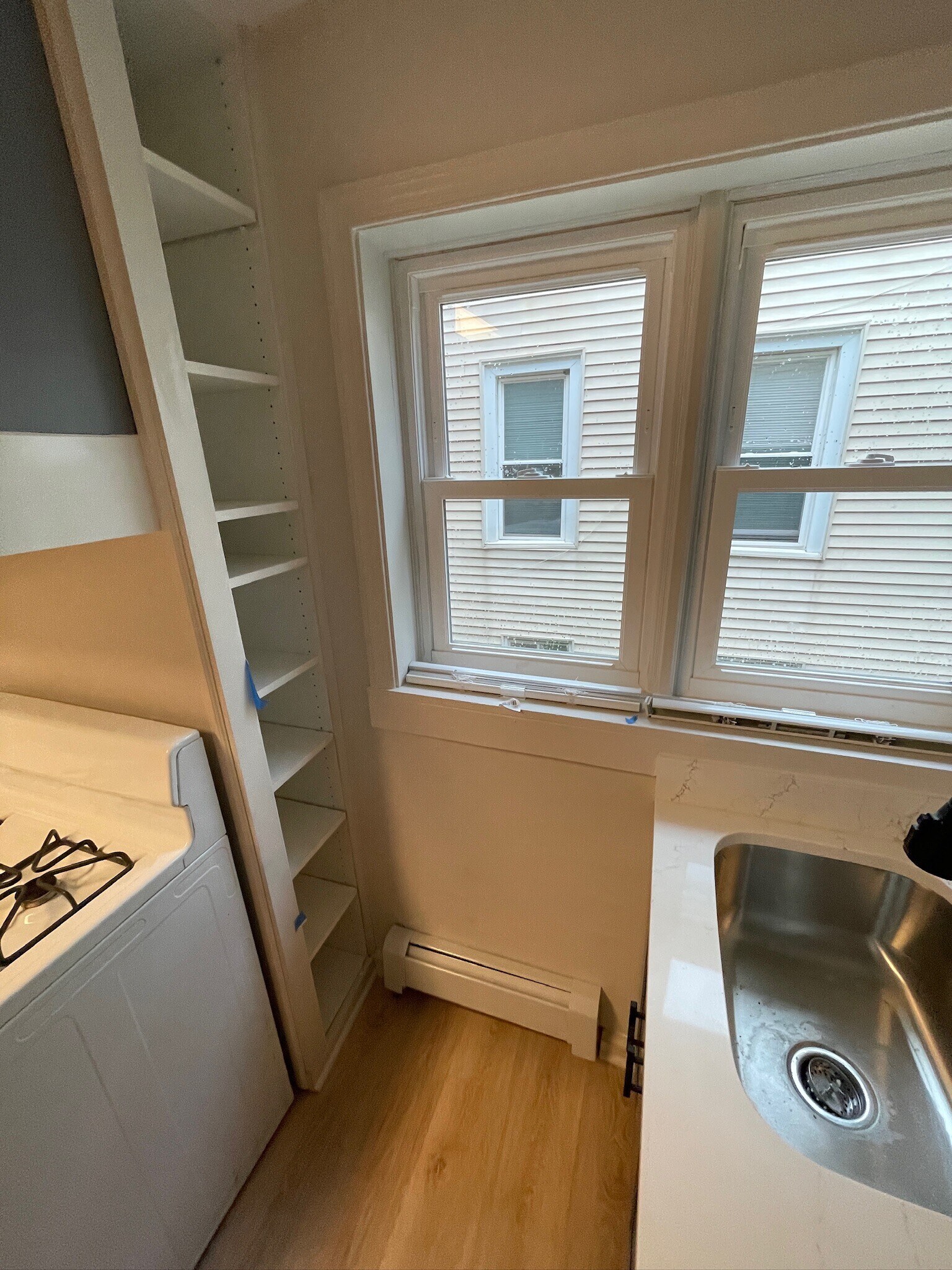 Extra storage for cutting boards and cooking accessories - 227 E Hector St