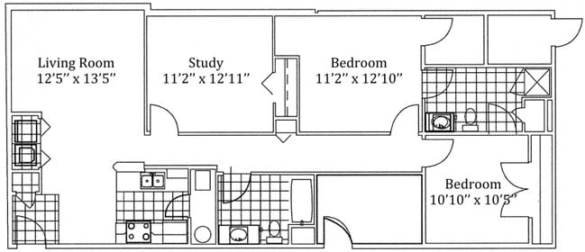 Two Bedroom Garden - Sawmill Crossing