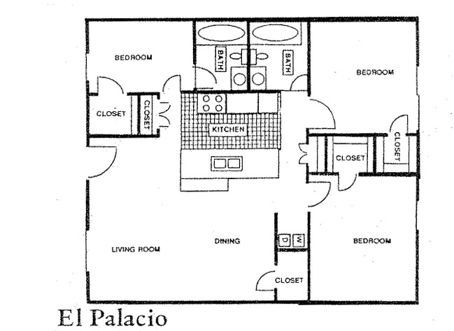 Floorplan - Mariposa Flats Apartments