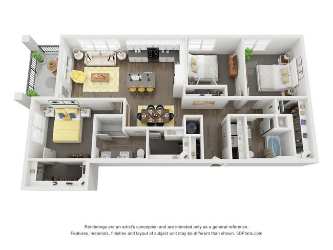 Floorplan - The Plaza Taos