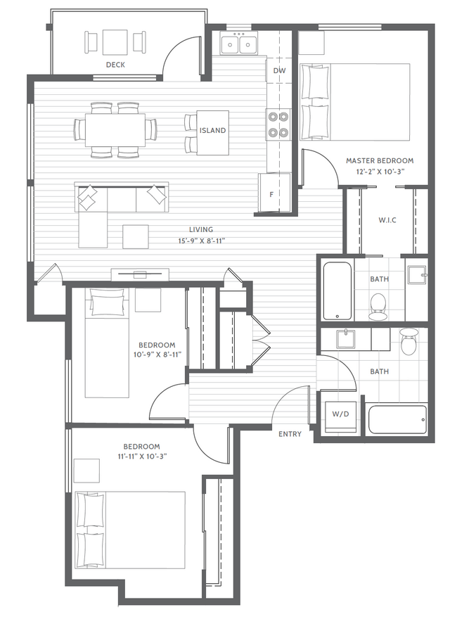 Floorplan - Harbor Heights 55+ Community