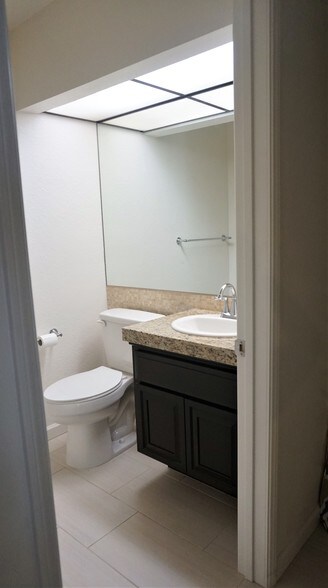 Half Bath at Entry - 5765 Friars Rd