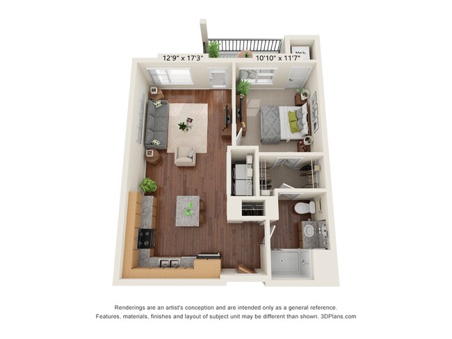 Floorplan - Heritage at Church Ranch 55+ Apartments