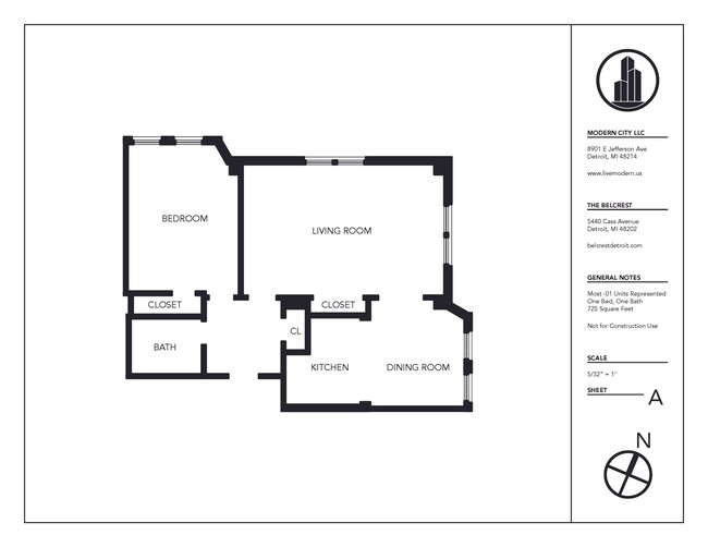 Floorplan - The Belcrest