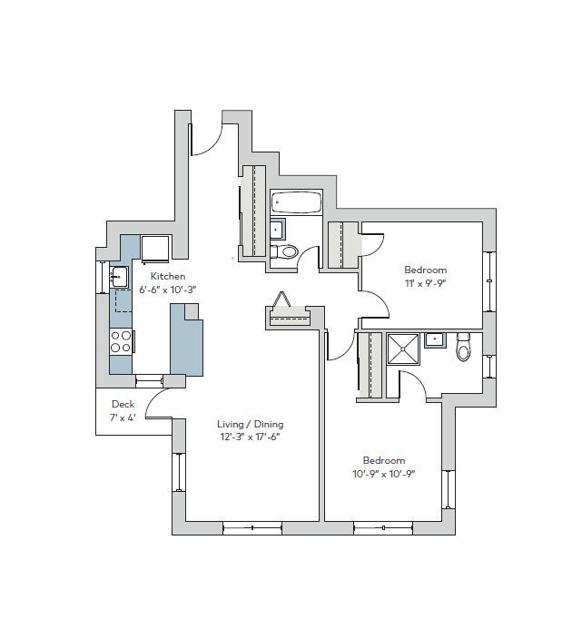 Floorplan - Montclair on the Park