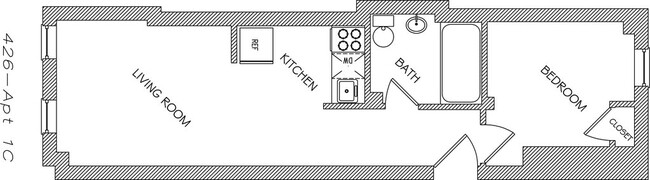 Floorplan - 426 West 49th Street