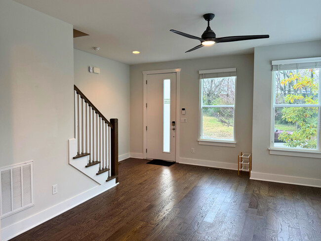 Living Room and Entry - 1728 Delta Ave