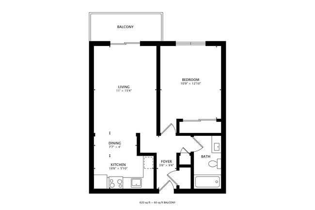 Floorplan - PARKWEST APARTMENTS