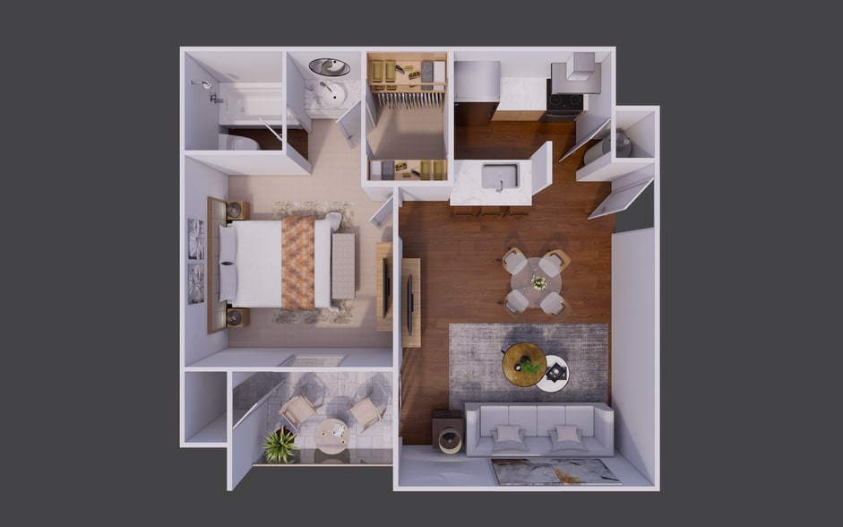 Interior Photo - Chaparral Apartments