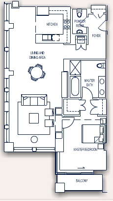 1BR/1.5BA - 1125 Maxwell Place