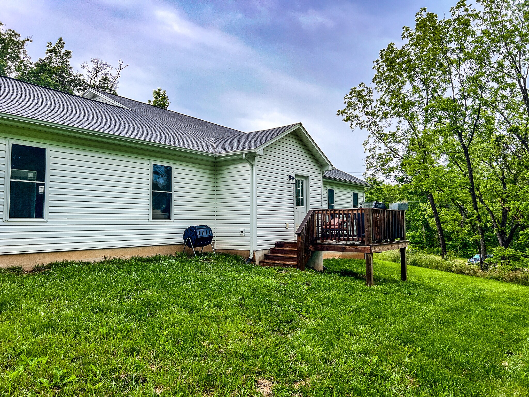 Back of the house - 12 Hokie Ln