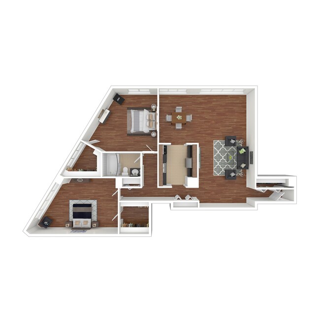 Floorplan - Colesville Towers Apartments