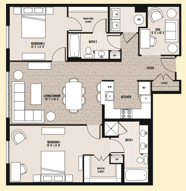 Floorplan - Palladian at Rockville Town Square