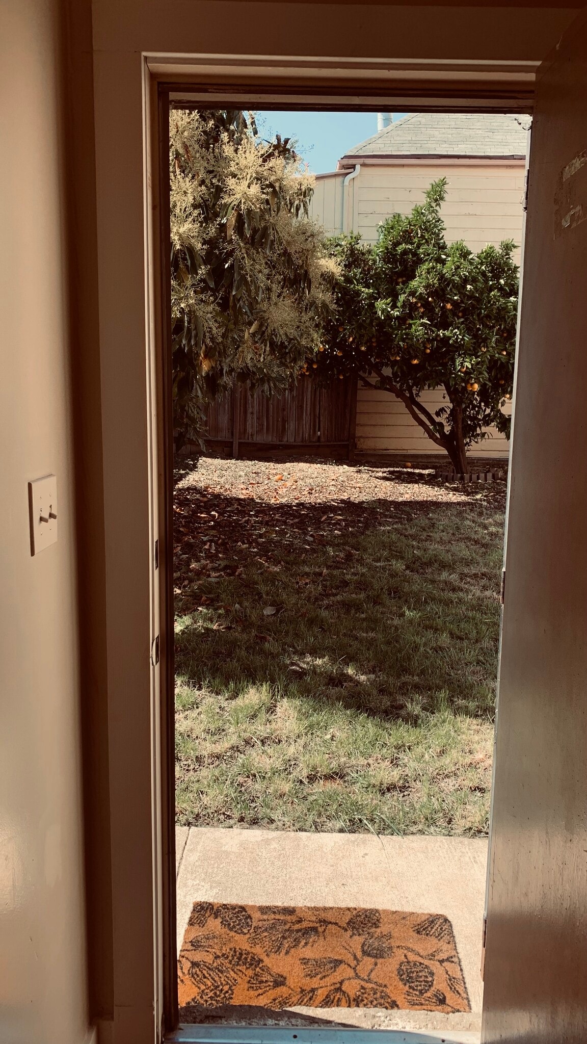 Backdoor into the shared backyard - 2047 20th Ave