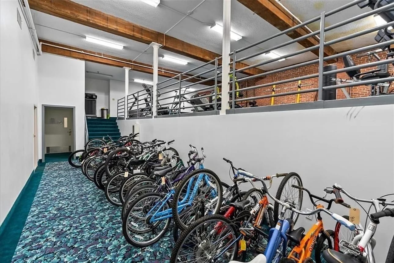 Bike storage in condo - 96 Old Colony Ave