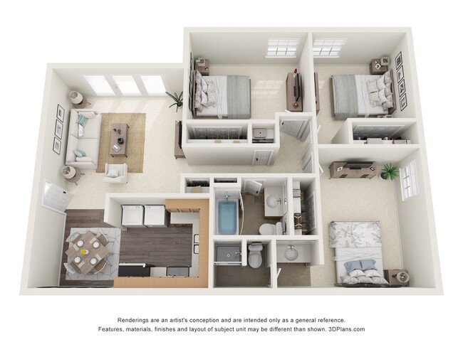 Floorplan - Sumter Square Apartments