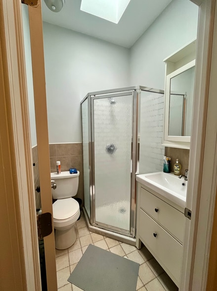 Bathroom 2: standing shower - 3702 Spring Garden St