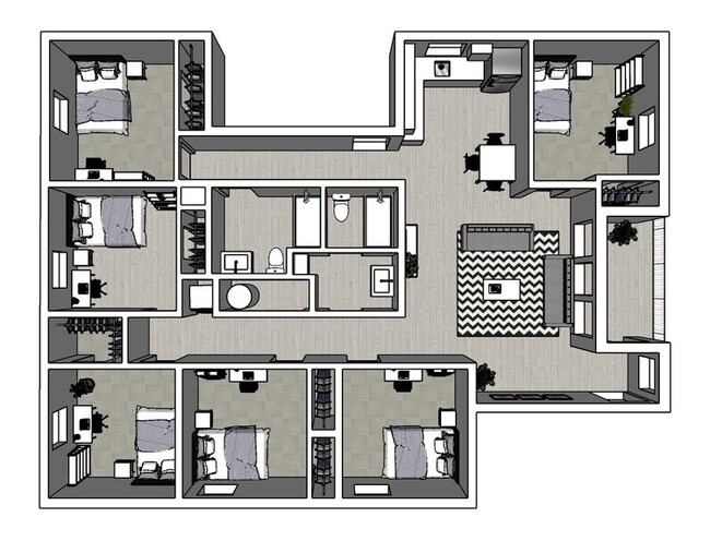 Floorplan - 126 College