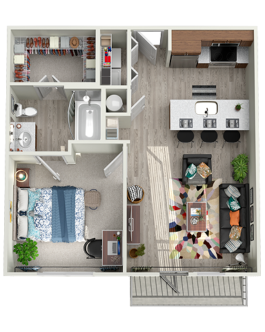 The Outlaw A1 - angled - Loft Vue