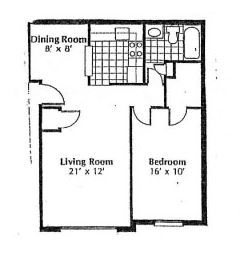 Floorplan - Valley Green Apartment Homes