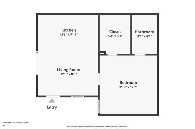 Building Photo - One Month Free ~ 1 bed/1 bath on King St.