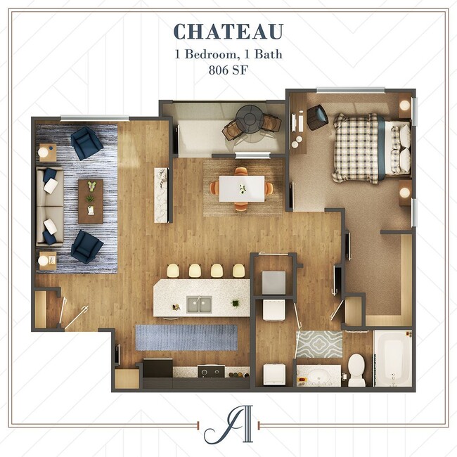 Floorplan - Auberge of Burleson