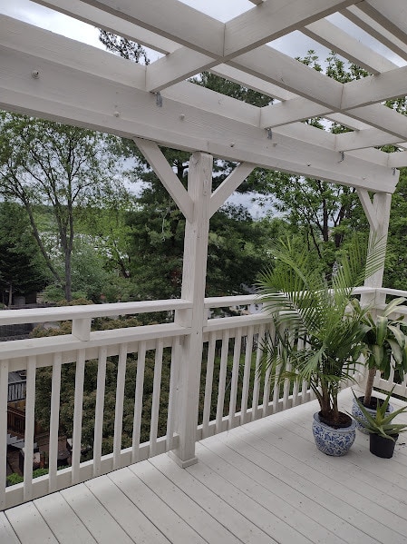 Private Deck Overlooking Gardens - 1307 N Clayton St