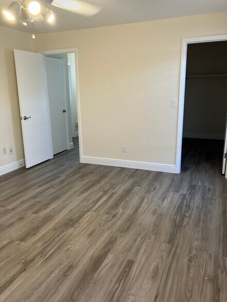 Master Bedroom view to master bath and walk-in closet - 3712 SW 5th Pl
