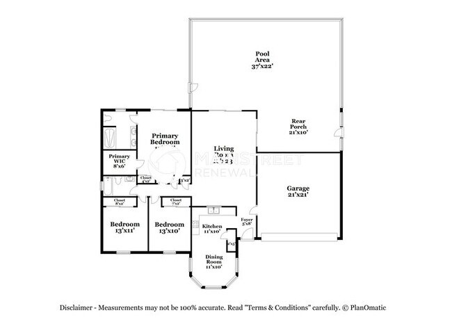 Building Photo - 3 Bedroom Pet-Friendly Home in ORLANDO, FL with Main Street Renewal
