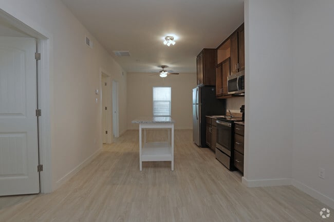 Living, Kitchen and Dining Areas - Ranger Trail Apartments