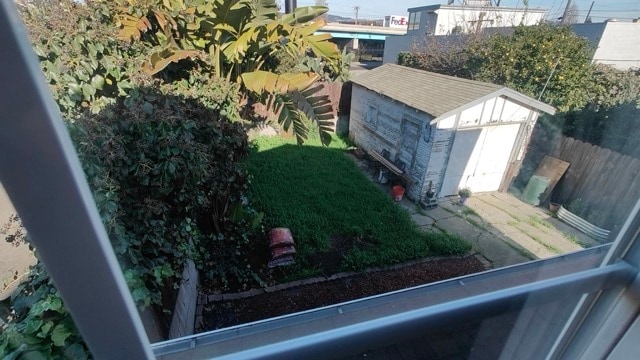 back yard - 3334 Elmwood Ave