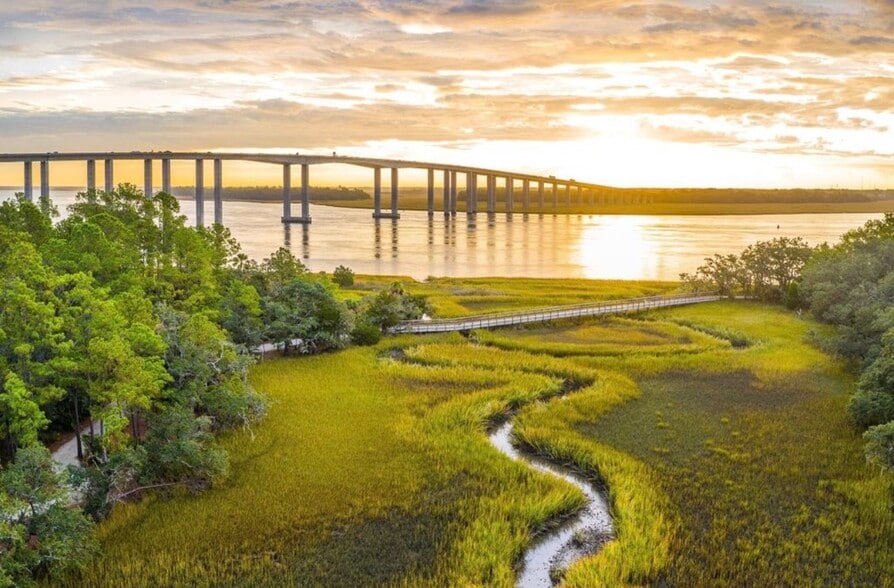Miles of trails along the Wando River. - 107 Etta Way