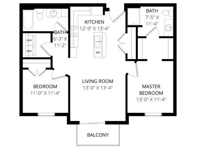 Floorplan - Club at Heritage 1