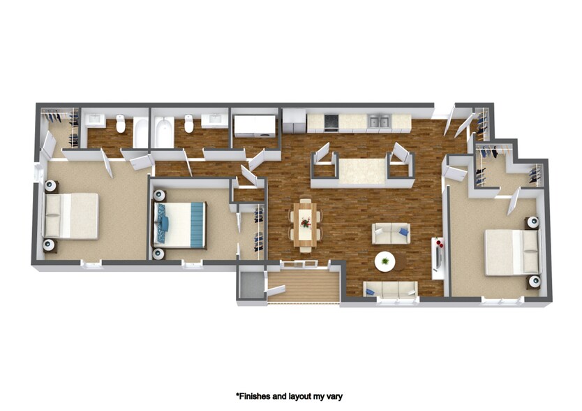 Interior Photo - 1601 West Townhomes