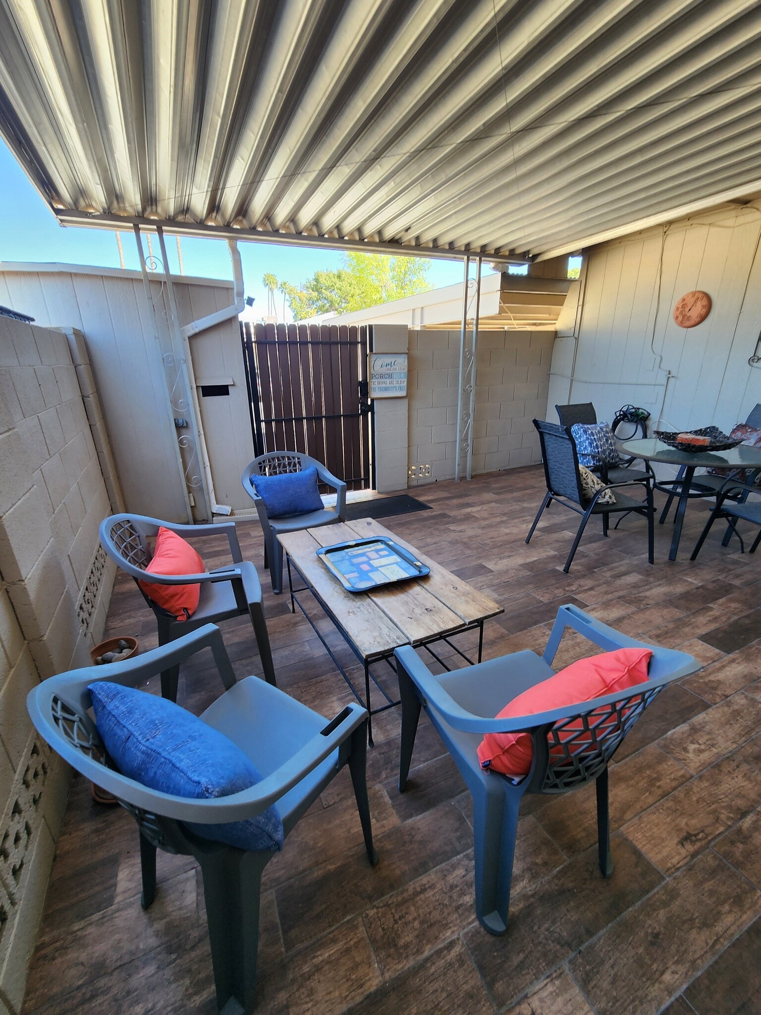 Have a quiet and relaxing evening on the patio. - 5050 N 81st St