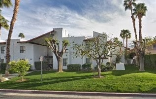 Corner unit on first floor just steps from large pool and spa area - 250 E San Jose Rd