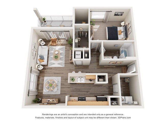 Floorplan - Trails at Flat Rock