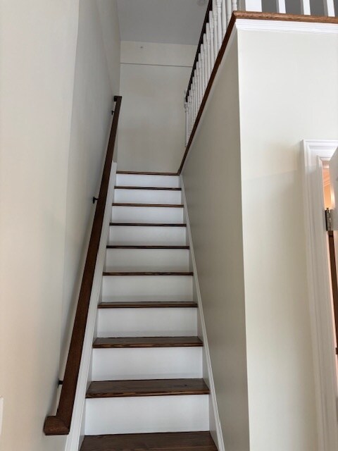 Stairs to office loft - 15 River Rd