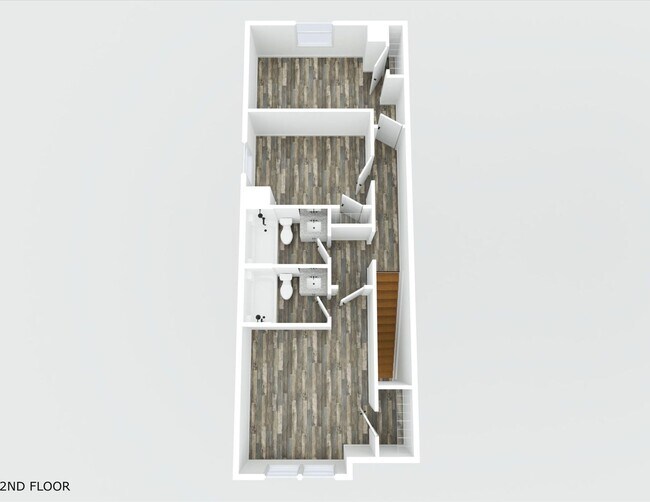 Floorplan - Modern Duplex Unit for Rent - Modern Living at Its Best!