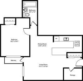 Floorplan - Archer Tower