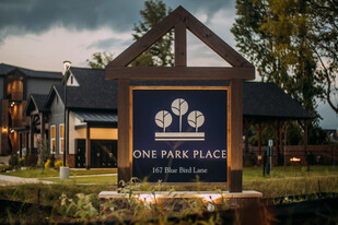 One Park Place Community Entrance - One Park Place Apartments