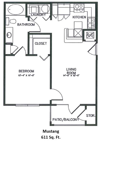 Floorplan - Southlake Ranch Apartment Homes