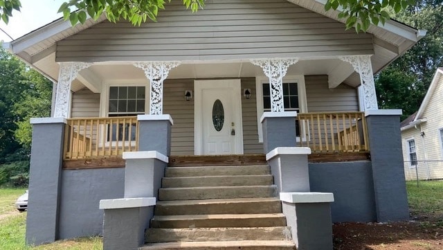Front of Duplex - 1919 Hoitt Ave