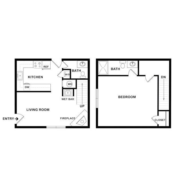 Floorplan - Silver Falls Townhomes