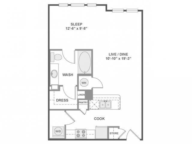 Floorplan - AMLI West Plano